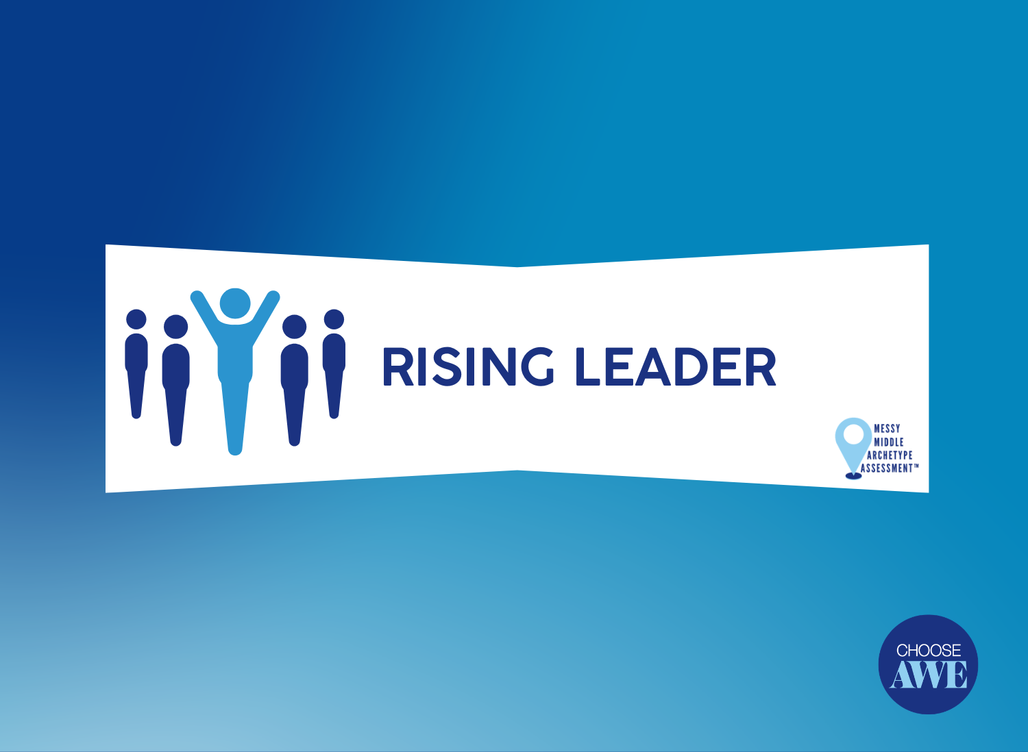 Rising Leader Rising Leader archetype with elevated figure icon